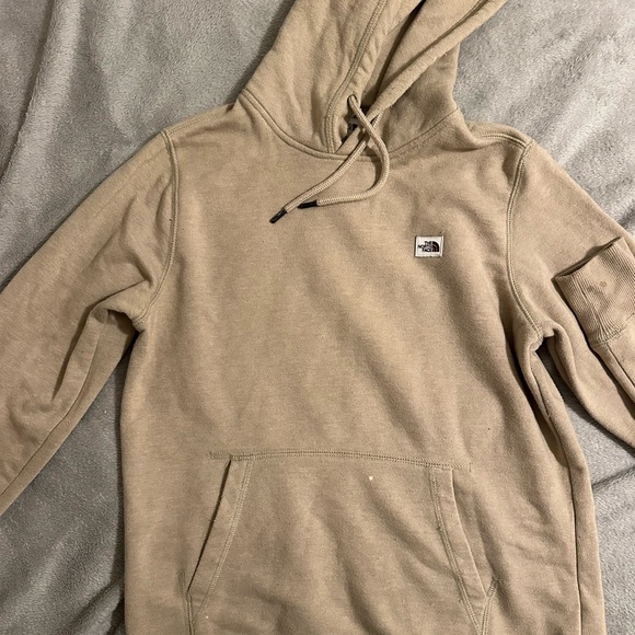 The North Face Neutral Tan Pullover Hoodie Small - Picture 4 of 4